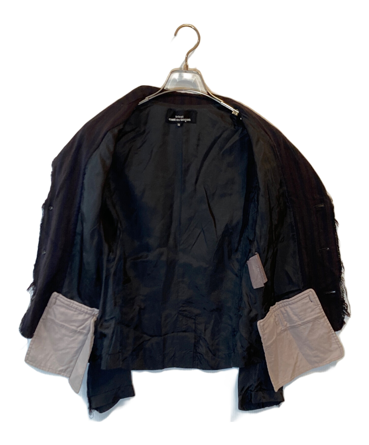 tricot COMME des GARÇONS ブラウンジャンパー