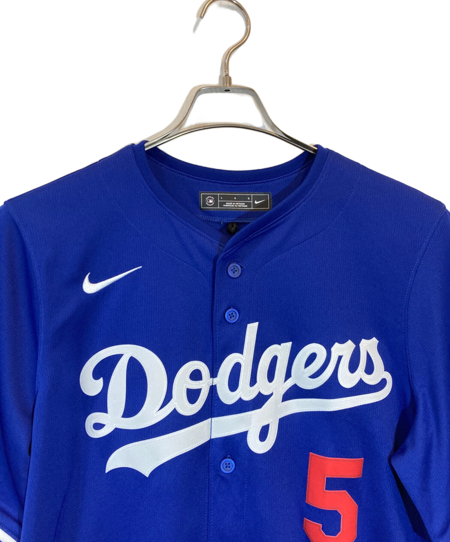 中古・古着通販】NIKE (ナイキ) ゲームシャツ ブルー サイズ