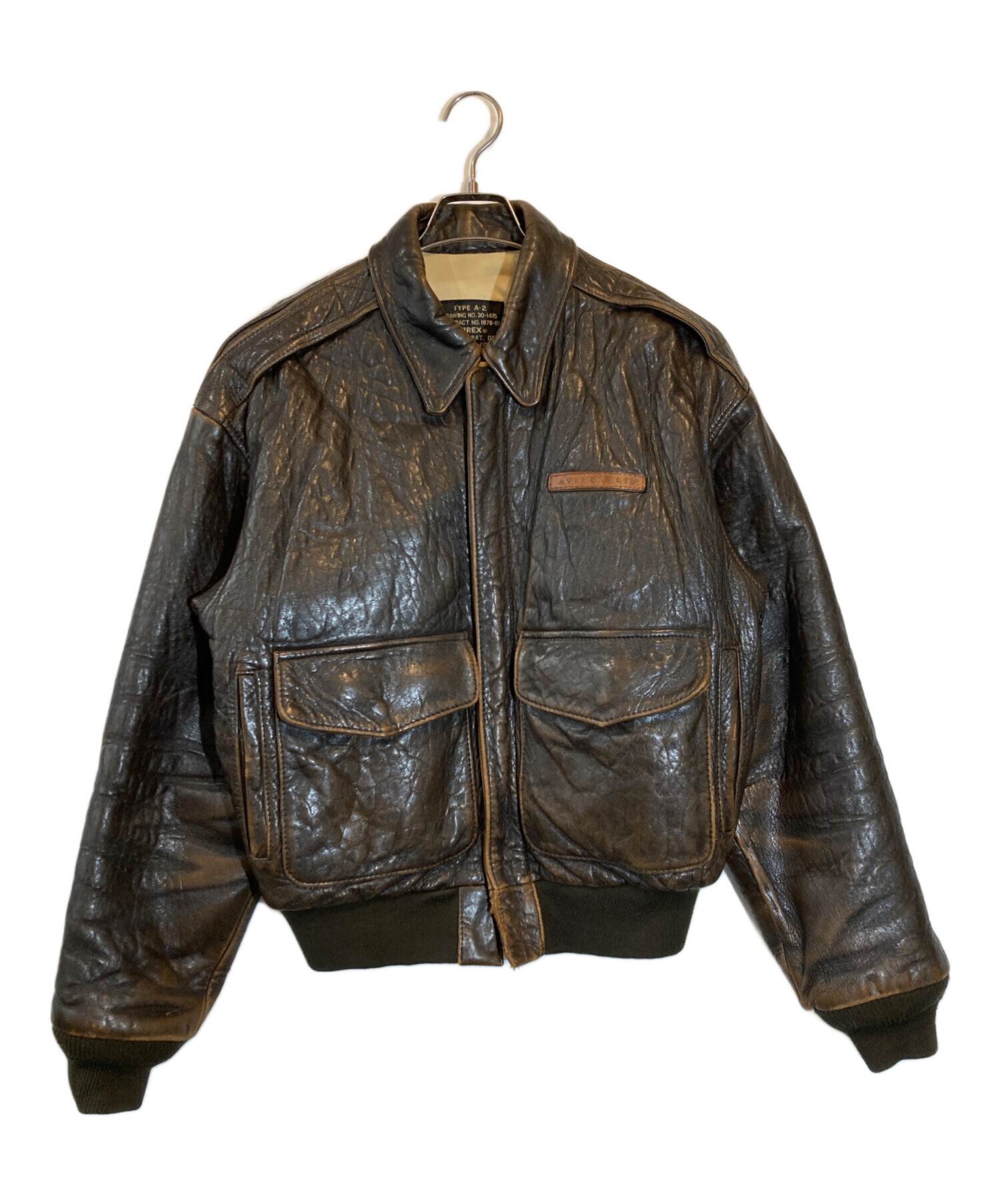 中古・古着通販】AVIREX (アヴィレックス) TYPE A-2レザージャケット 
