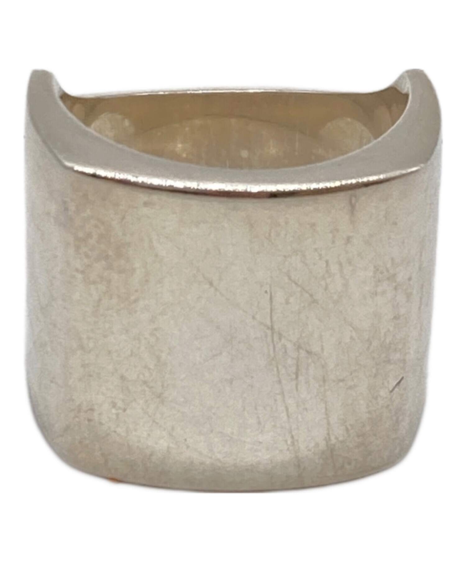 中古・古着通販】GUCCI (グッチ) シグネットリング シルバー サイズ:12