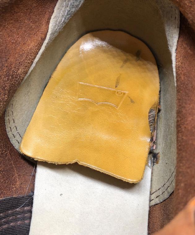 中古・古着通販】LEVI'S (リーバイス) レザーブーツ ブラウン サイズ