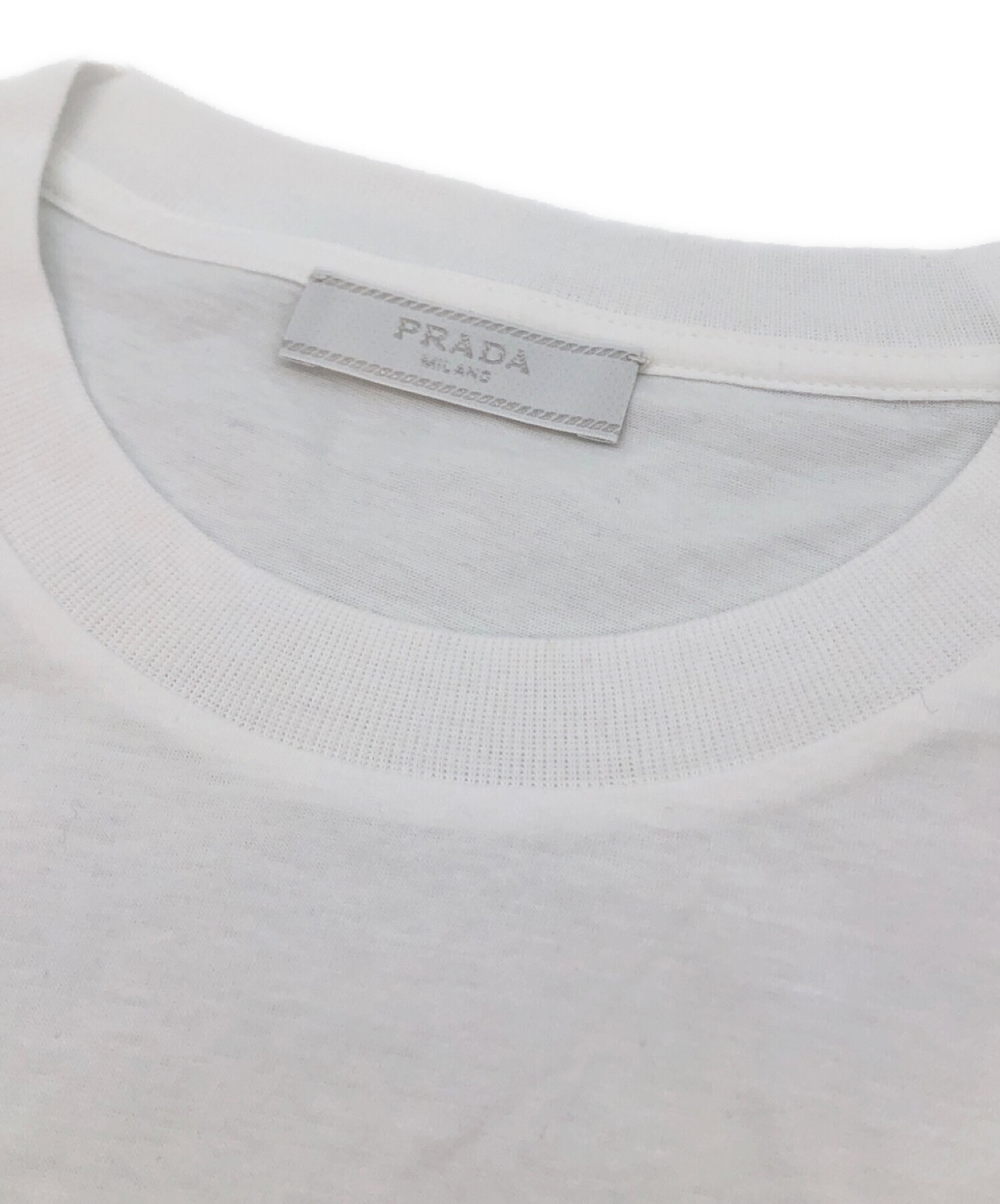 中古・古着通販】PRADA (プラダ) プレーン ソリッド インナー Tシャツ