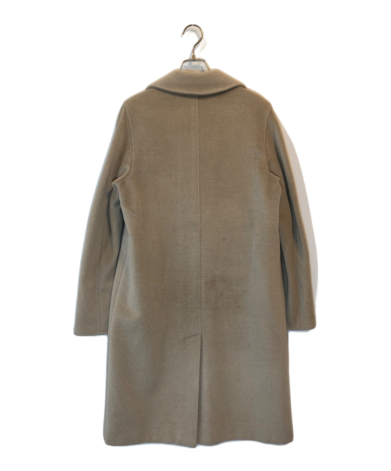 中古・古着通販】MaxMara (マックスマーラ) カシミヤ混比翼ウール 