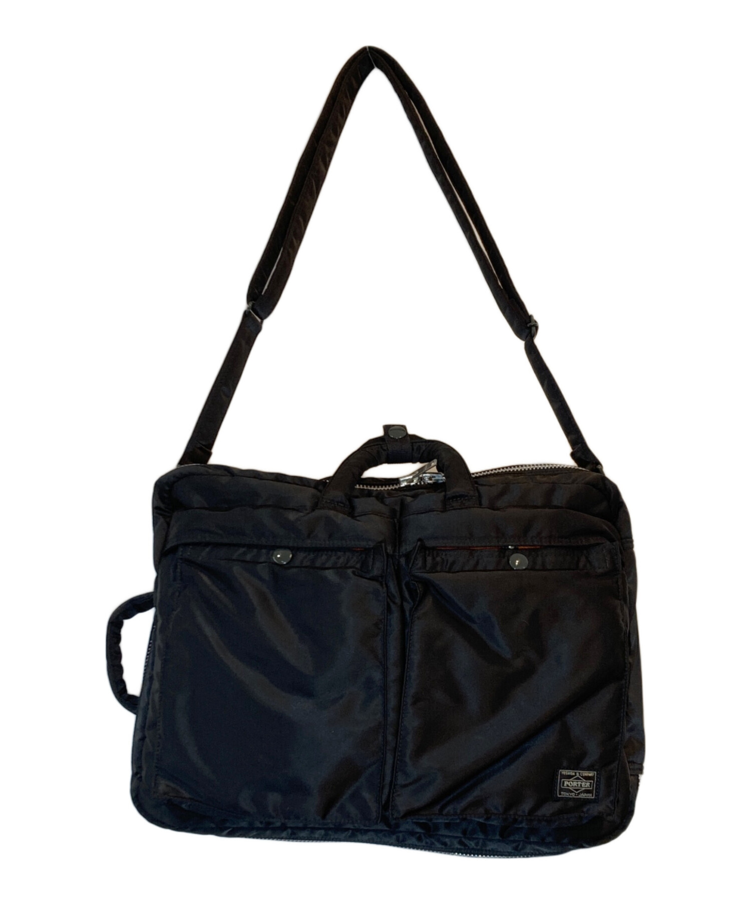 中古・古着通販PORTER (ポーター) TANKER 3WAY BRIEFCASE ブラック