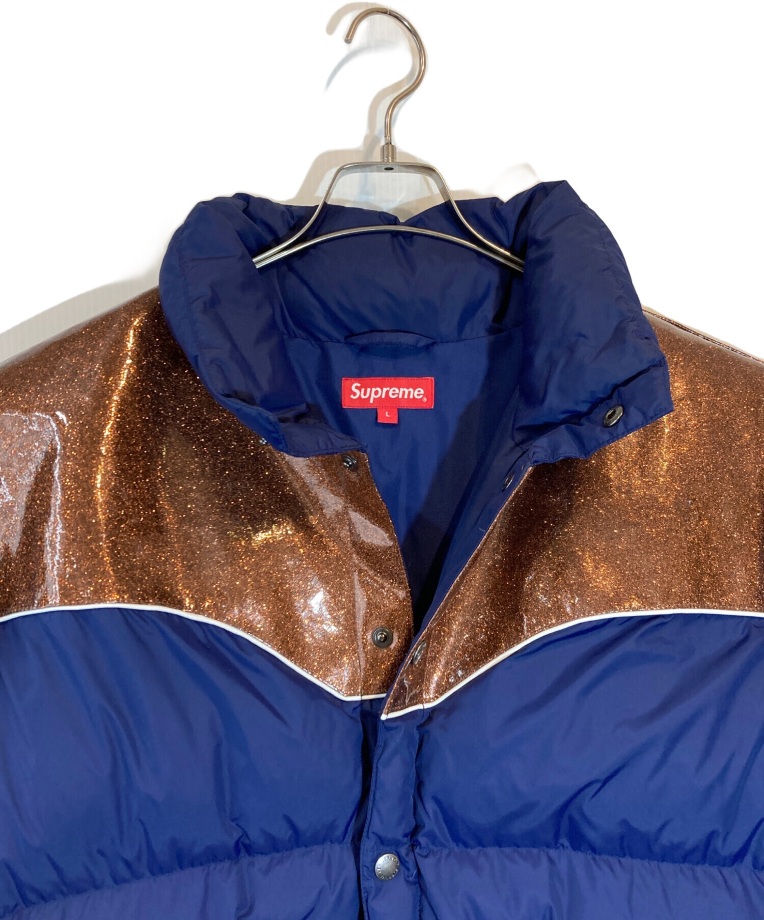 中古・古着通販】Supreme (シュプリーム) Glitter Yoke Down Puffer