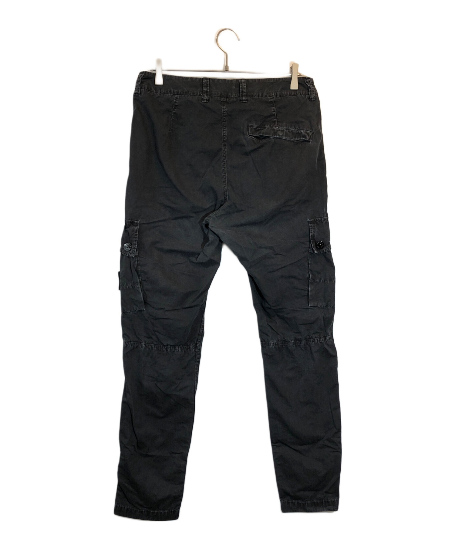 Stone  ブラック カーゴパンツ/31 STONE ISLAND カーゴパンツ ブラック 31