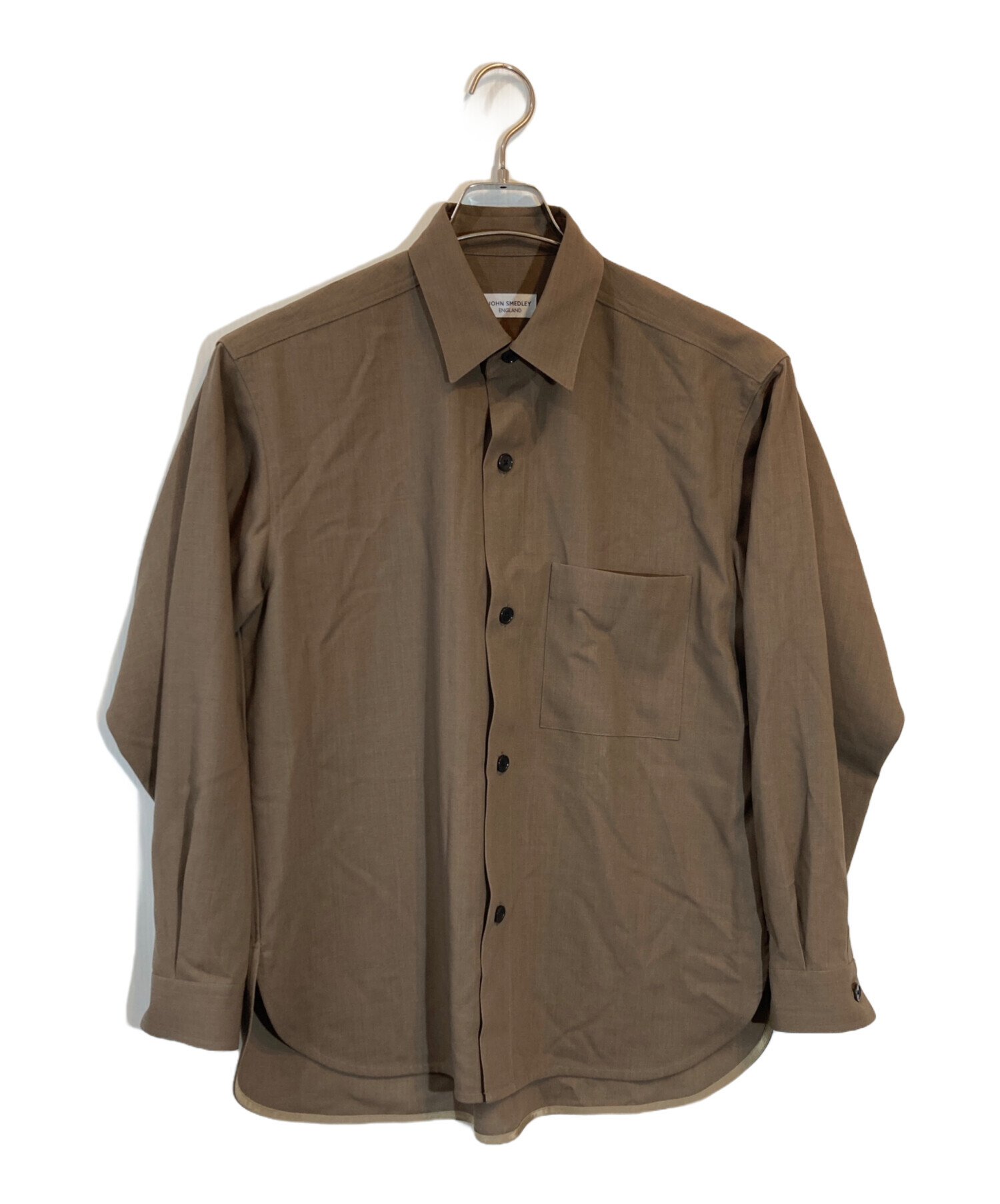 中古・古着通販】JOHN SMEDLEY (ジョンスメドレー) ウールシャツ 