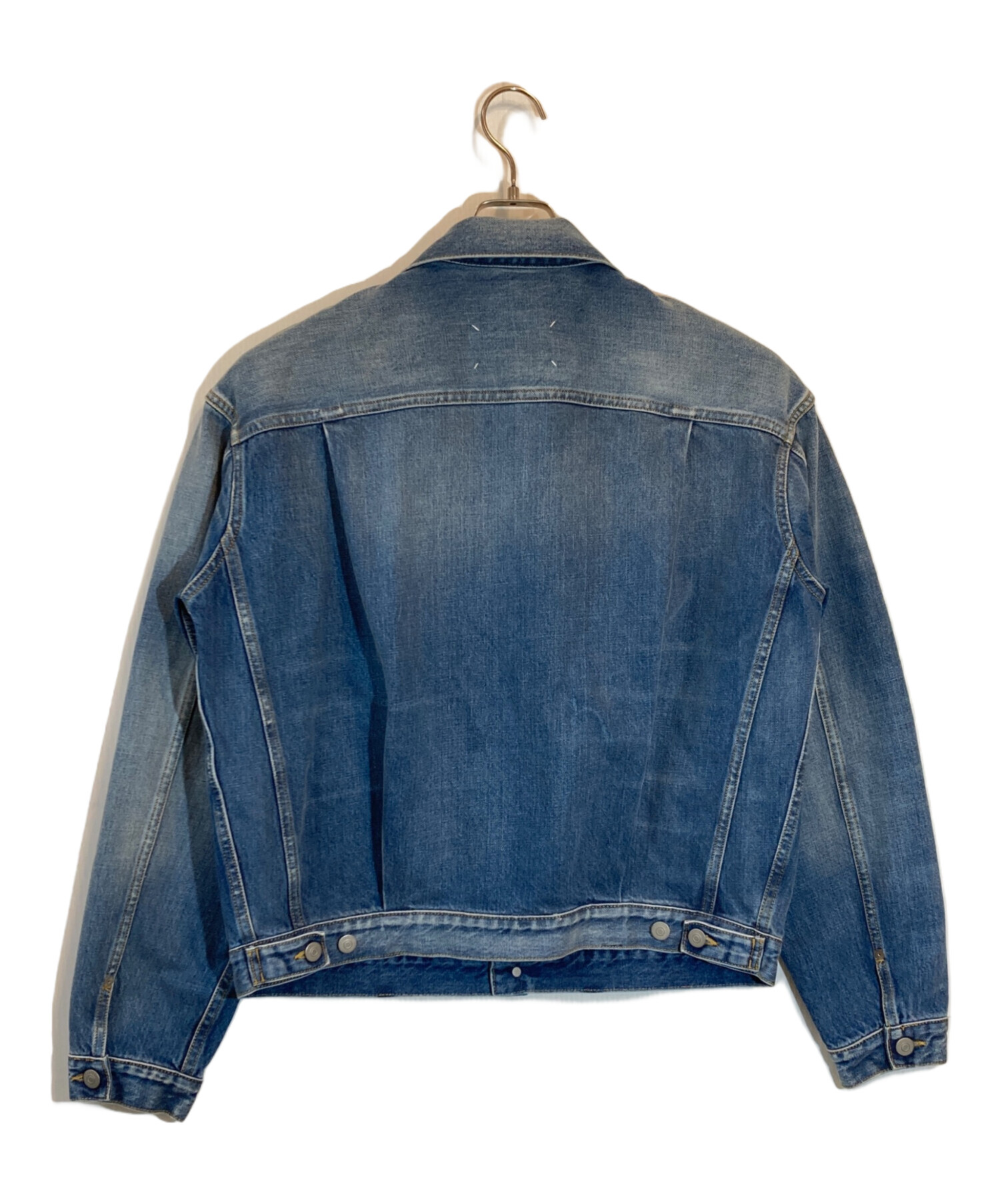 21ssMaison Margiela マルジェラ デニム ジャケットデストロイ 中古・古着通販】Maison Margiela (メゾンマルジェラ) デストロイ
