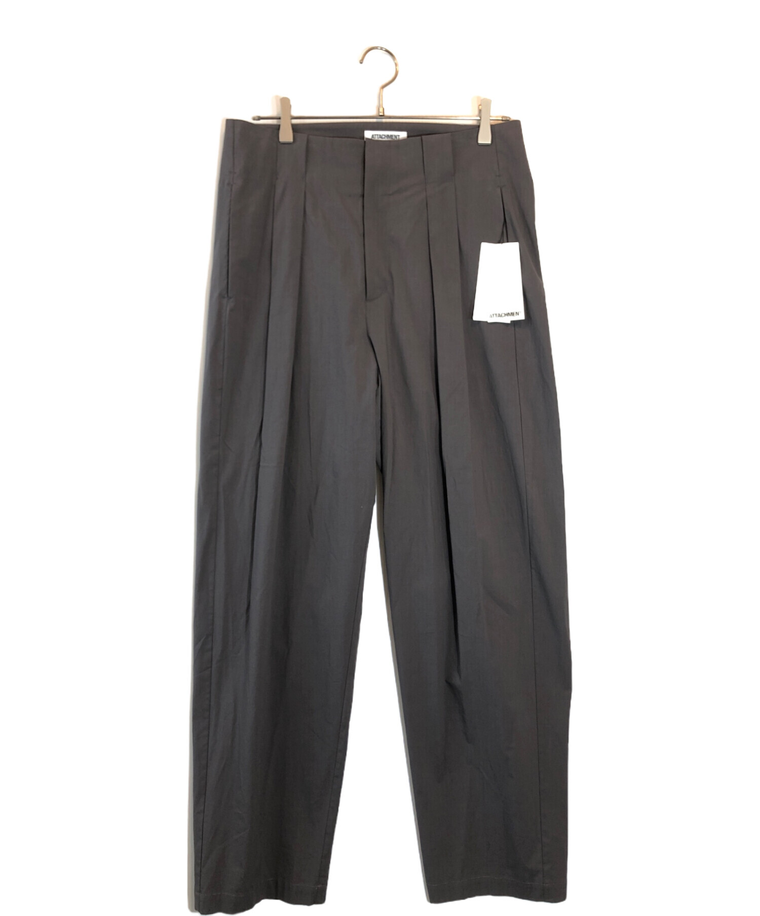 中古・古着通販】ATTACHMENT (アタッチメント) パンツ グレー サイズ:3