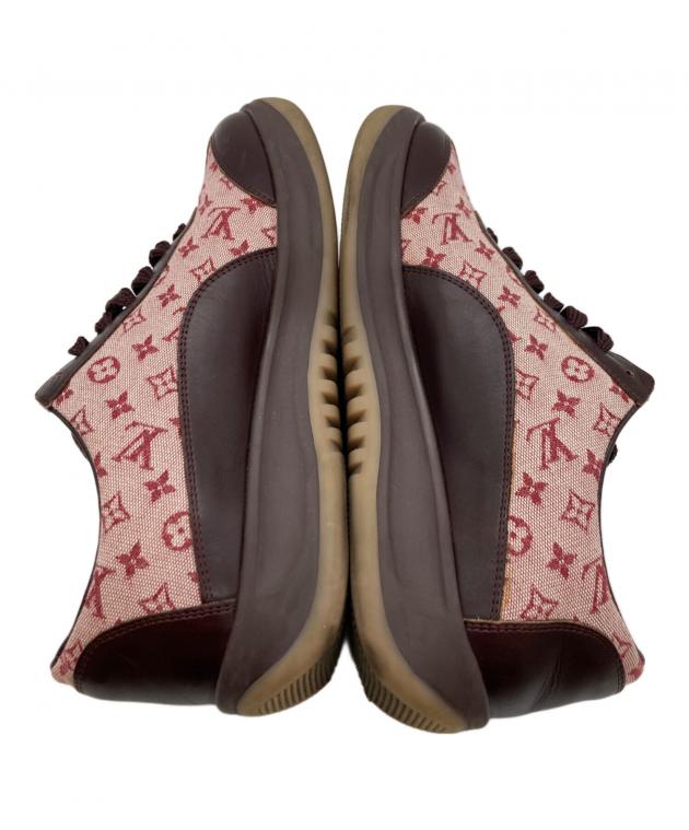 美品✨ ルイヴィトン モノグラム キャンバス スニーカー ブラウン 25cm相当 中古・古着通販】LOUIS VUITTON (ルイ ヴィトン) モノグラム