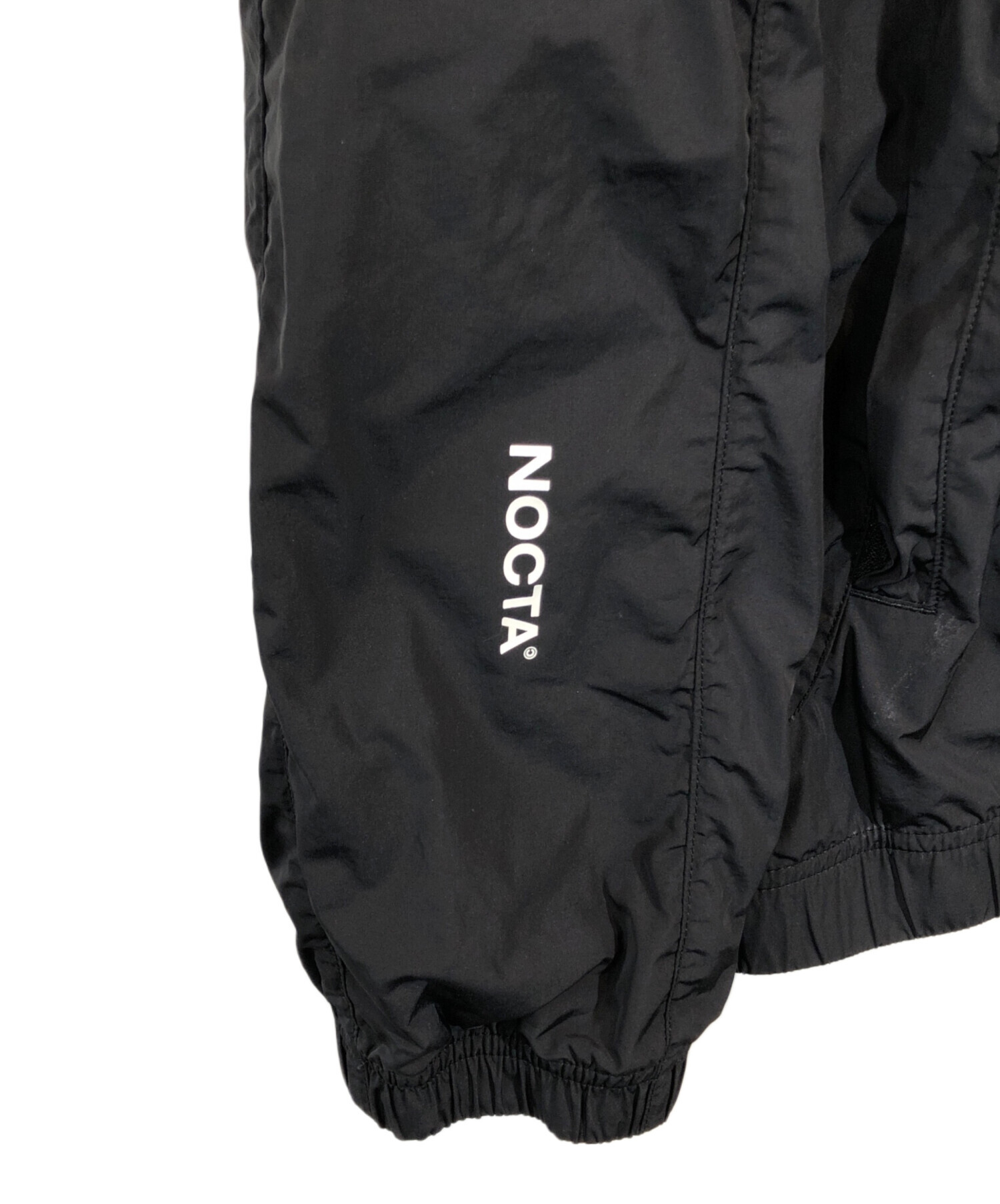 (完売品)NOCTA ナイロン トラックジャケットウーブン Sサイズ NIKE AS M NRG NOCTA CS TRK JKT WVN BLACK/BLACK/WHITE（ナイキ NRG
