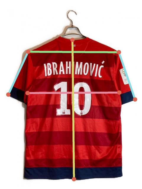 中古・古着通販】NIKE (ナイキ) ゲームシャツ レッド サイズ:XL