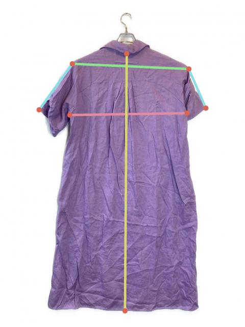 中古・古着通販】TICCA (ティッカ) リネンツイストスリーブワンピース