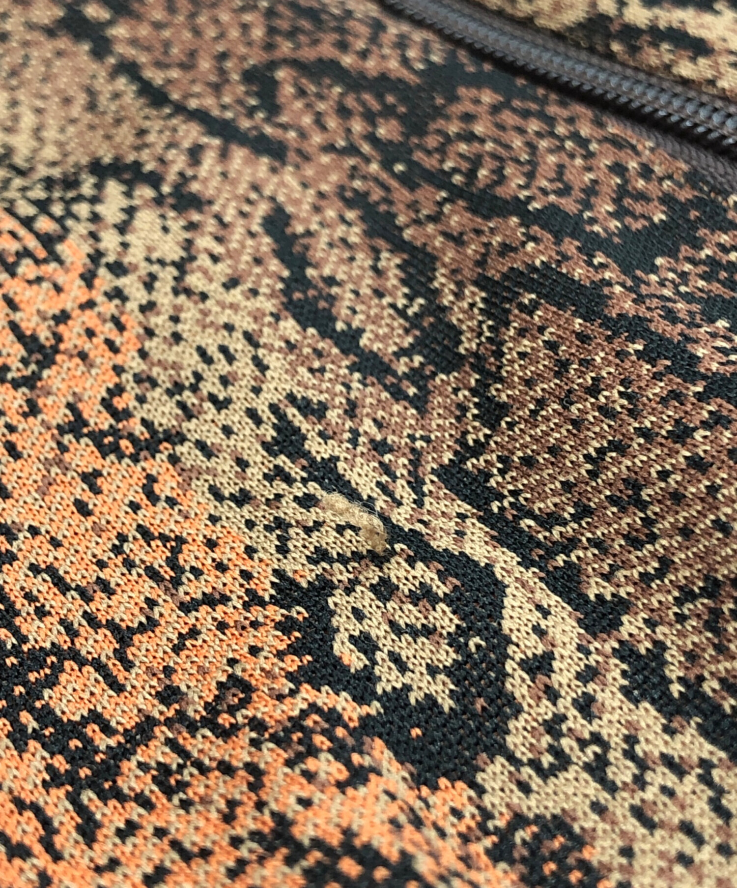 【美品】needles ニードルス　トラックジャケット　L 総柄　ブラウン 中古・古着通販】Needles (ニードルズ) 総柄トラックジャケット