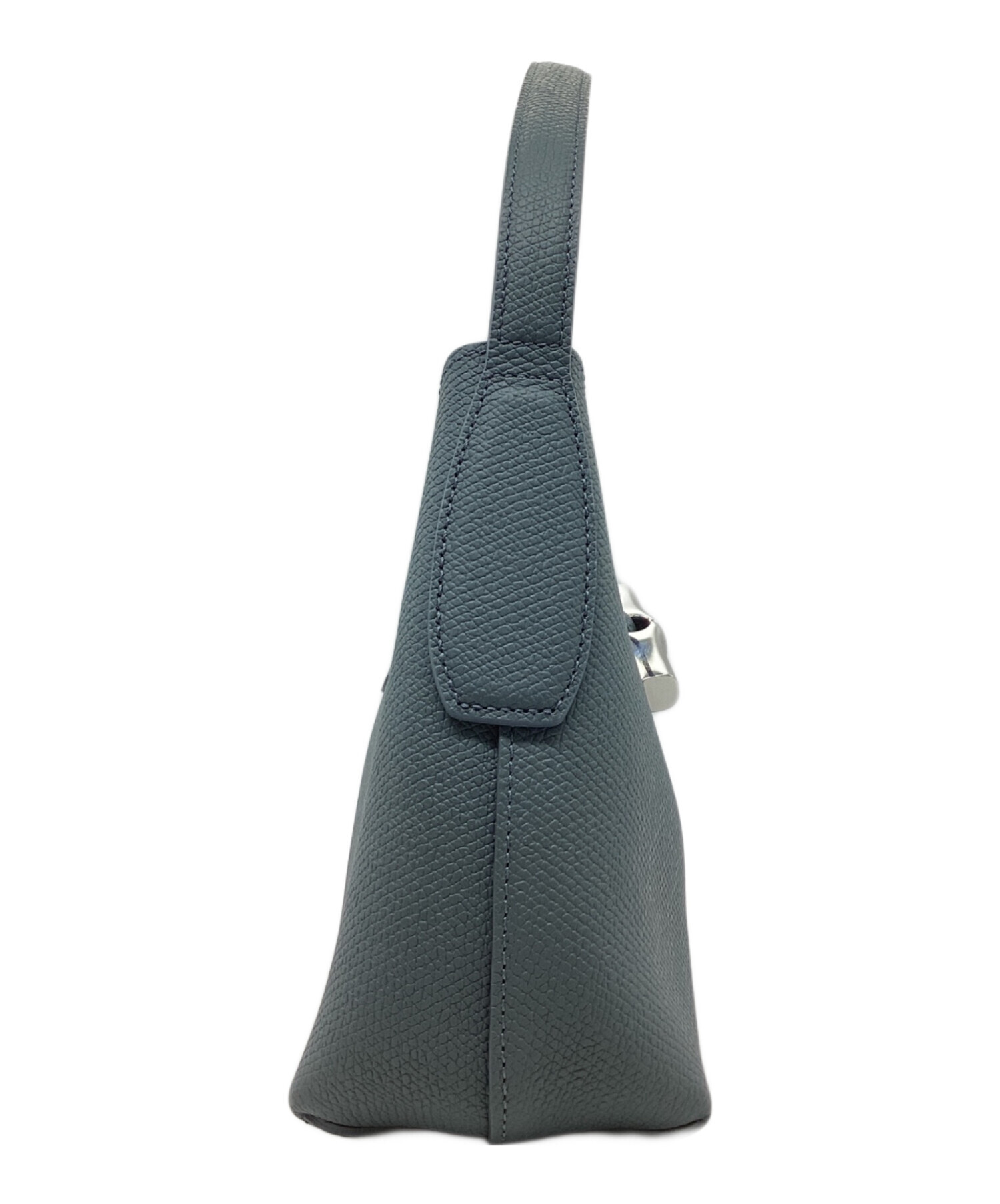 中古・古着通販】LONGCHAMP (ロンシャン) ロゾレザーハンドバッグ 