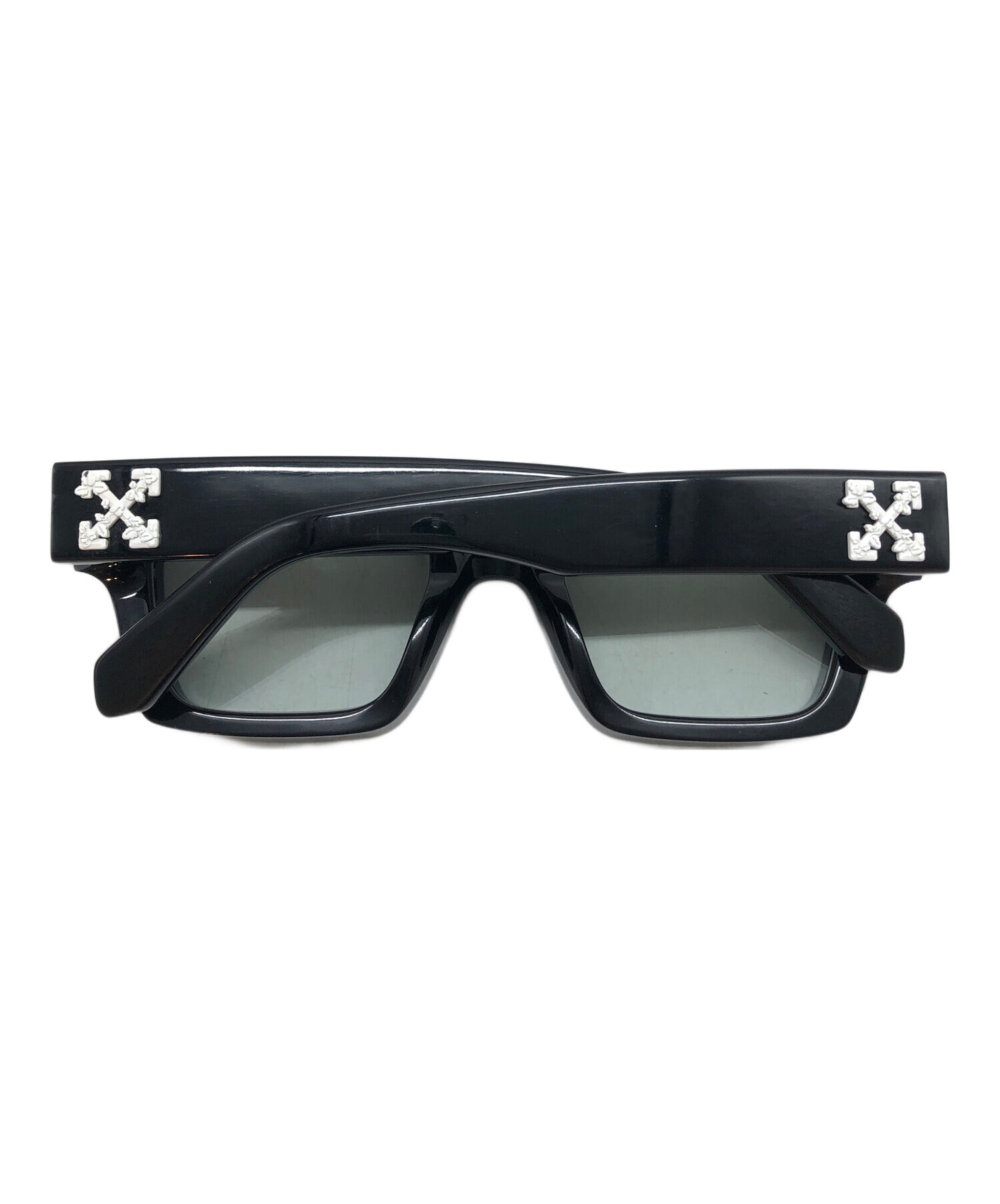 Off-White サングラス ブラック 中古・古着通販】OFFWHITE (オフホワイト) サングラス ブラック