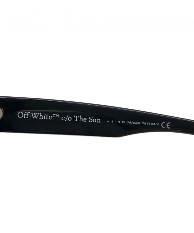 中古・古着通販】OFFWHITE (オフホワイト) サングラス ブラック