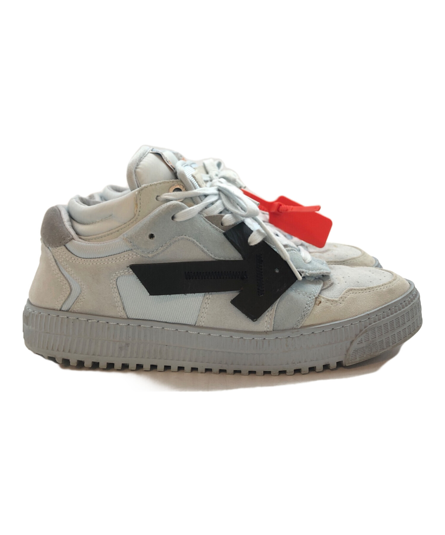 中古・古着通販】OFFWHITE (オフホワイト) スニーカー ブルー サイズ