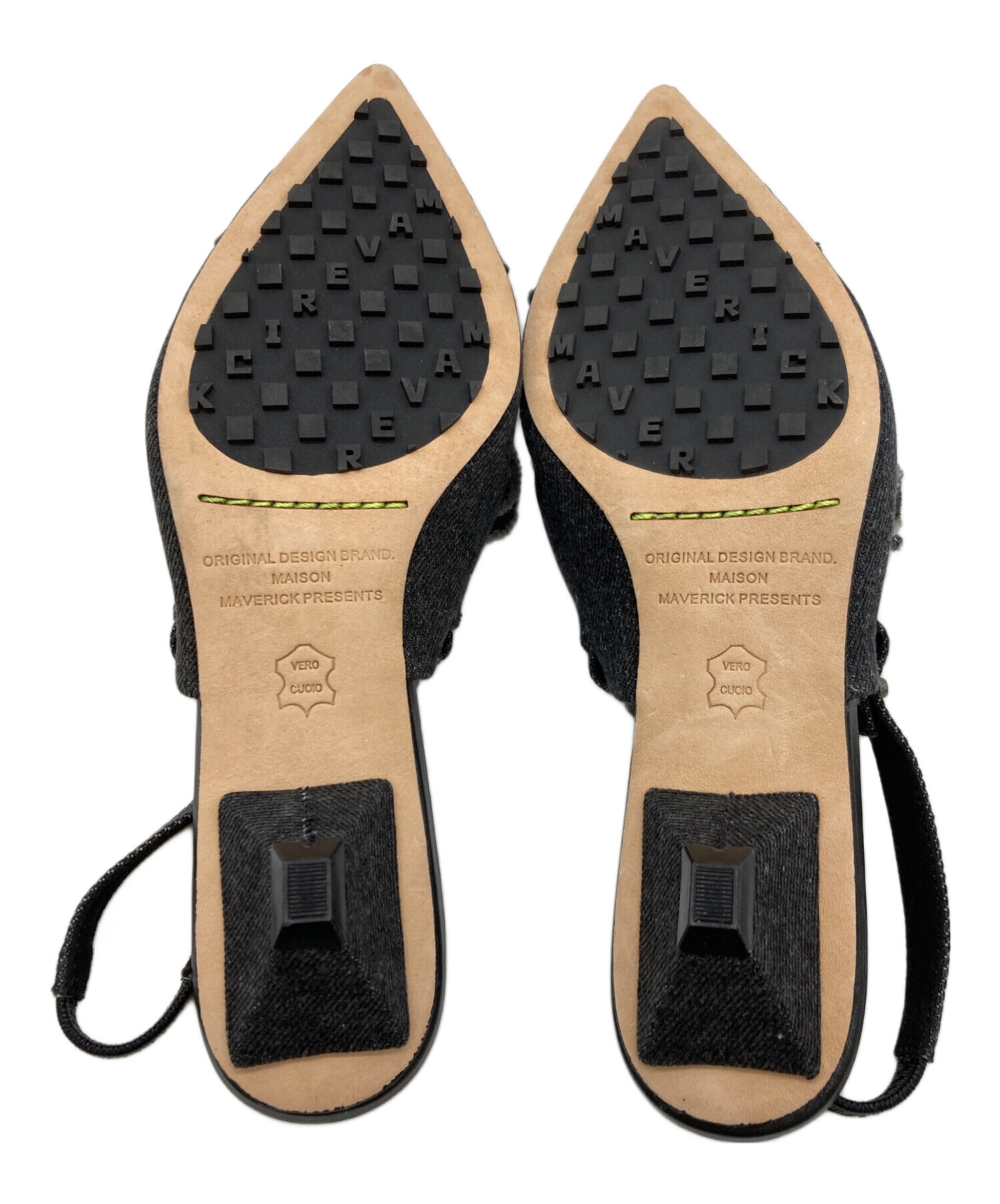 MAISON MAVERICK PRESENTS/ニットレースアップミュール – irohaya