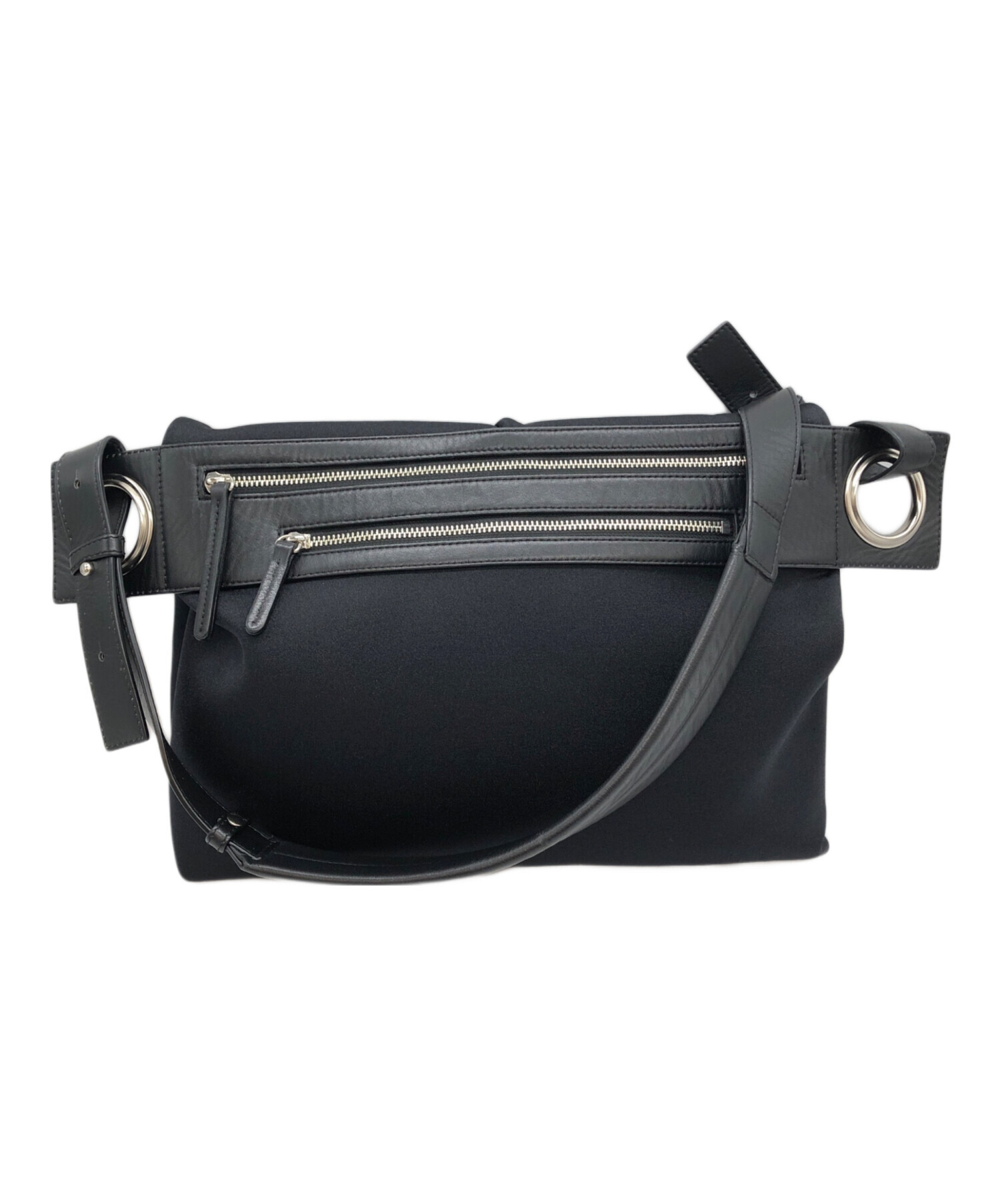 Kawa-Kawa 日本製WETボディバッグ　ブラックM Kawa-Kawa 日本製WETボディバッグ ブラックM