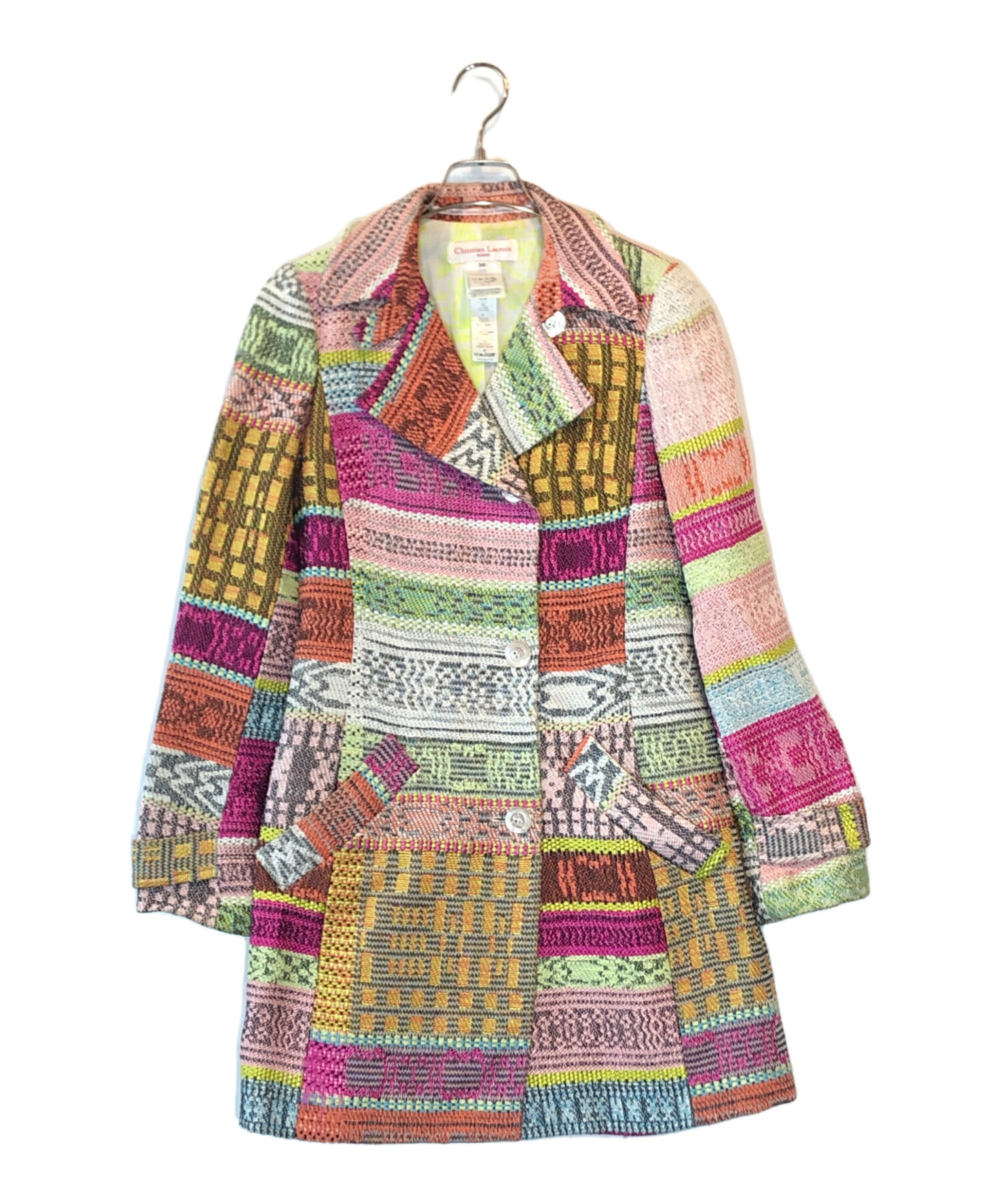 未使用タグ付き✨CHRISTIAN LACROIX ツイード ジャケット 中古・古着通販】Christian Lacroix (クリスチャン ラクロワ) ツイード