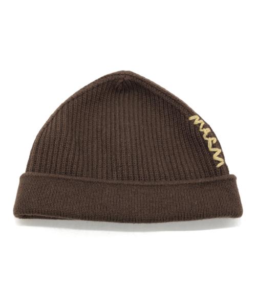 中古・古着通販】MARNI (マルニ) ニットキャップ ブラウン｜ブランド