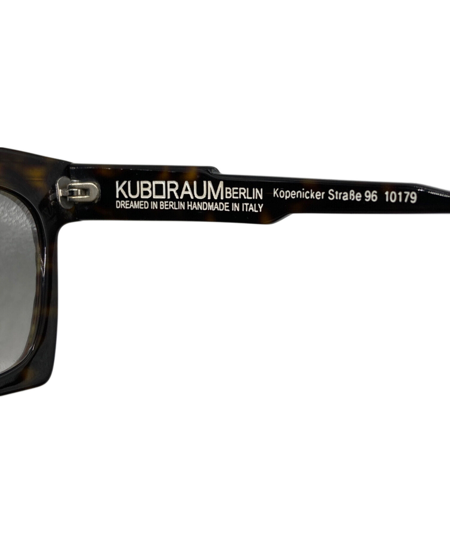 中古・古着通販】KUBORAUM (クボラム) Maske K5サングラス ブラック