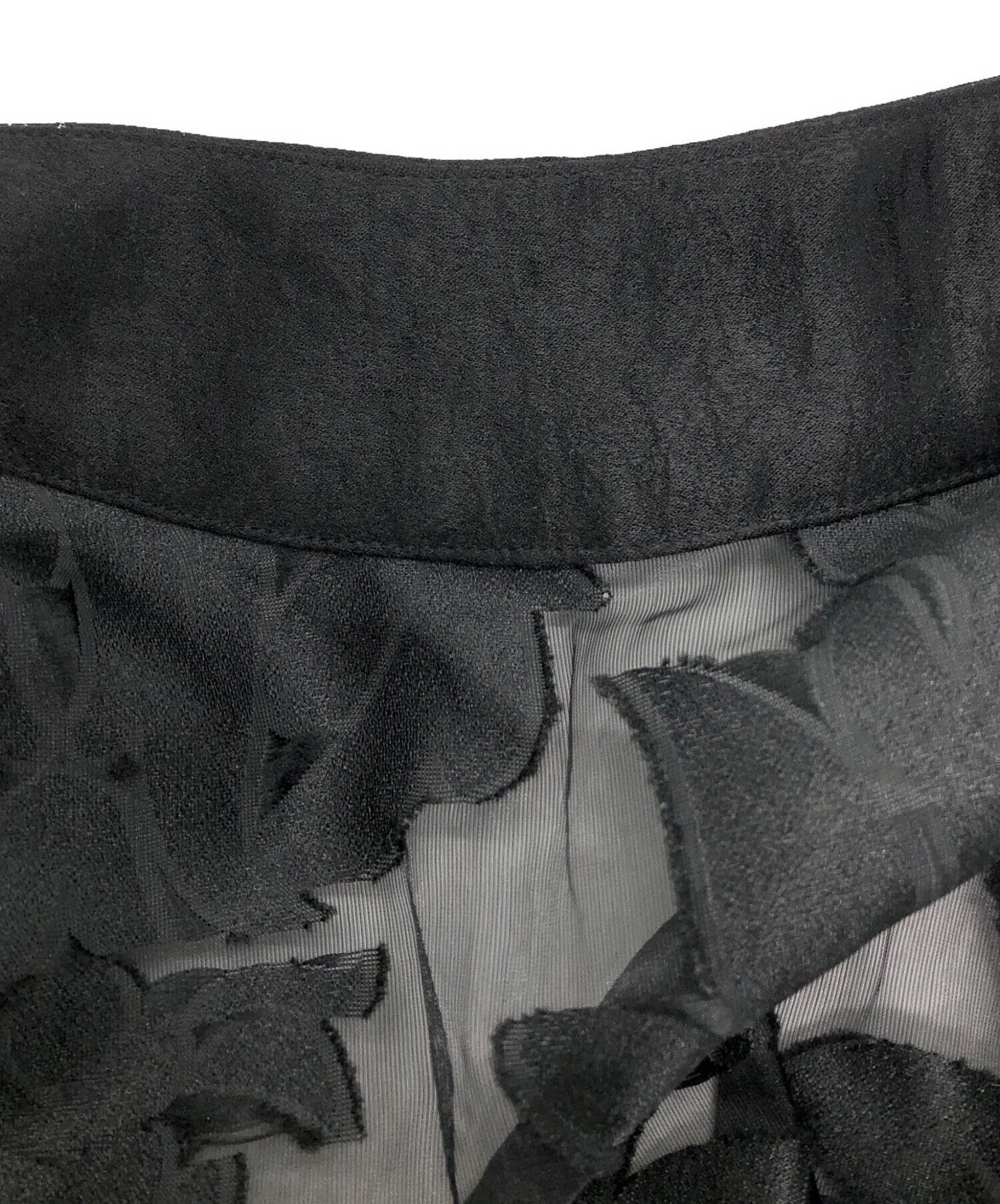 中古・古着通販】Ameri (アメリ) UND SHEER JACQUARD TUCK DRESS