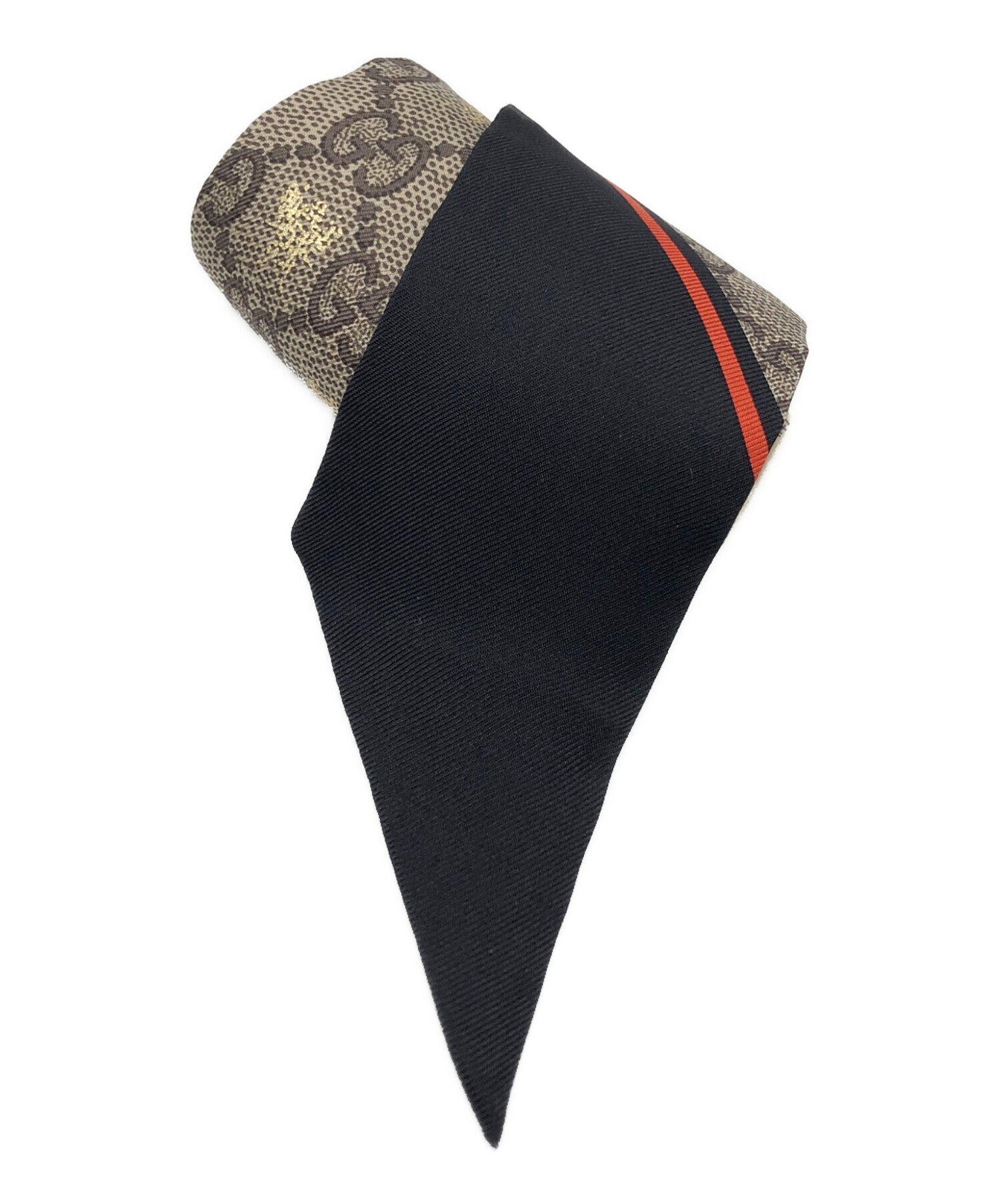 Chili　GUCCI GGビー(ハチ) シルクネックボウスカーフ org.jpg