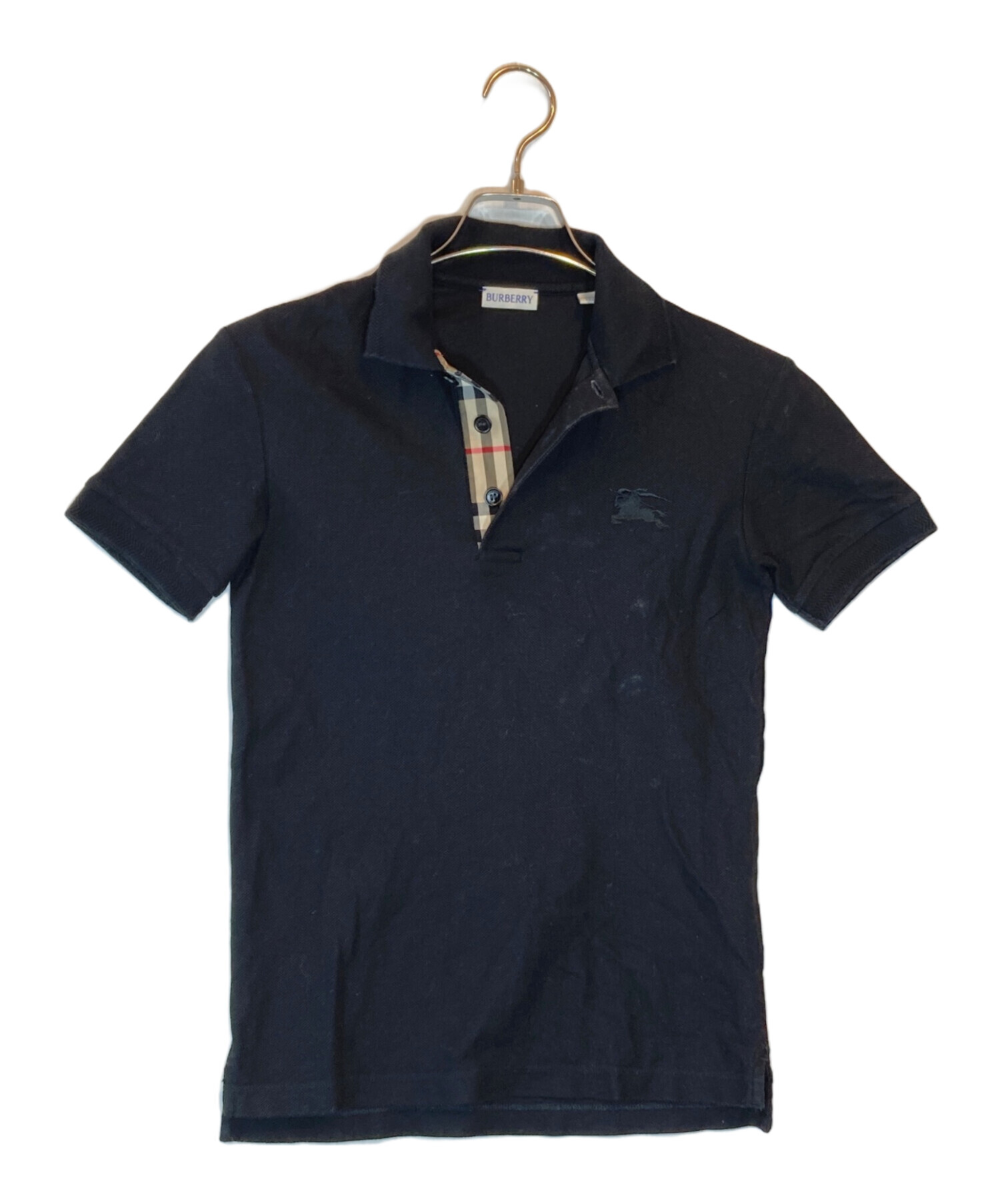 中古・古着通販】BURBERRY (バーバリー) ワンポイントロゴポロシャツ