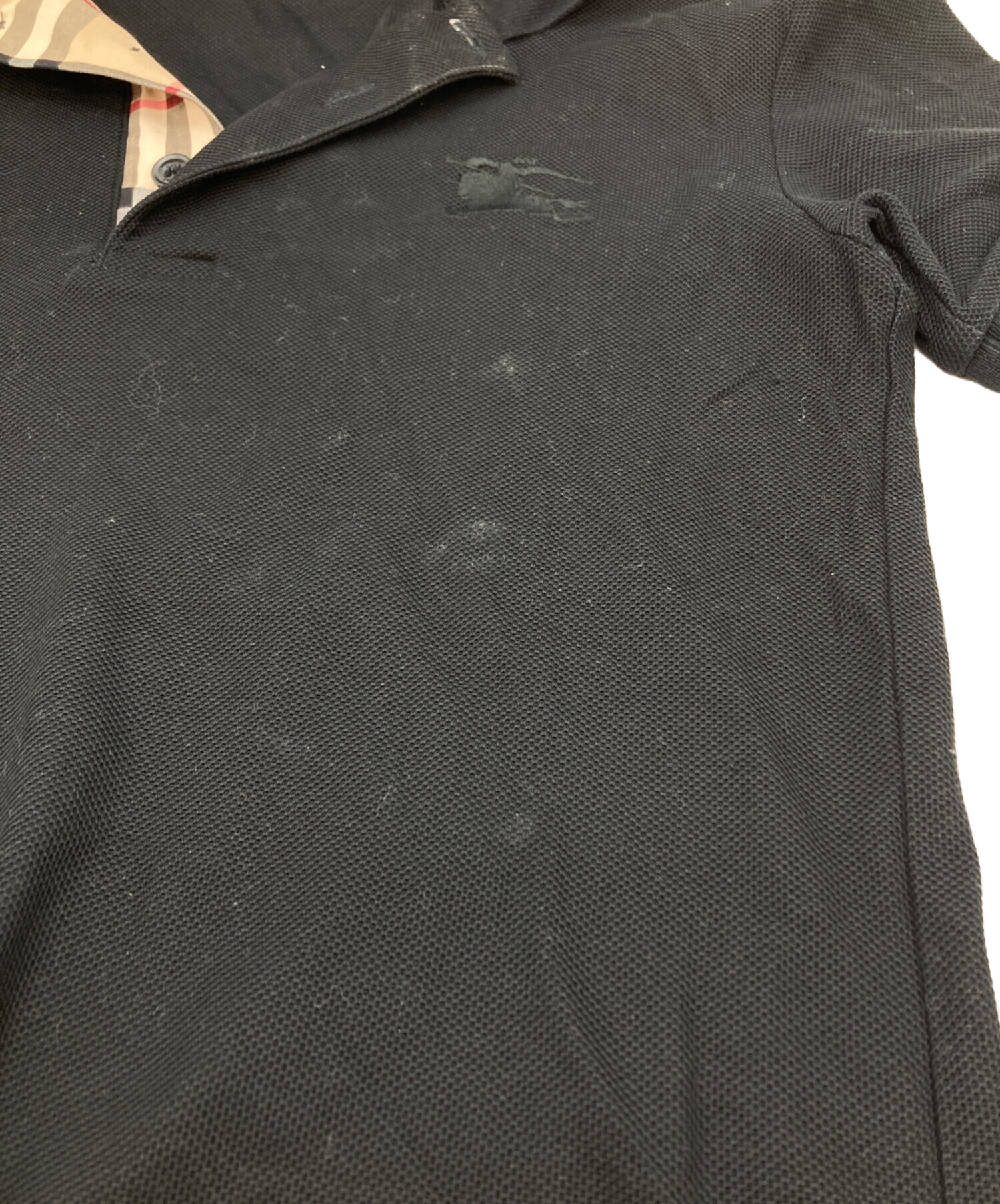 中古・古着通販】BURBERRY (バーバリー) ワンポイントロゴポロシャツ