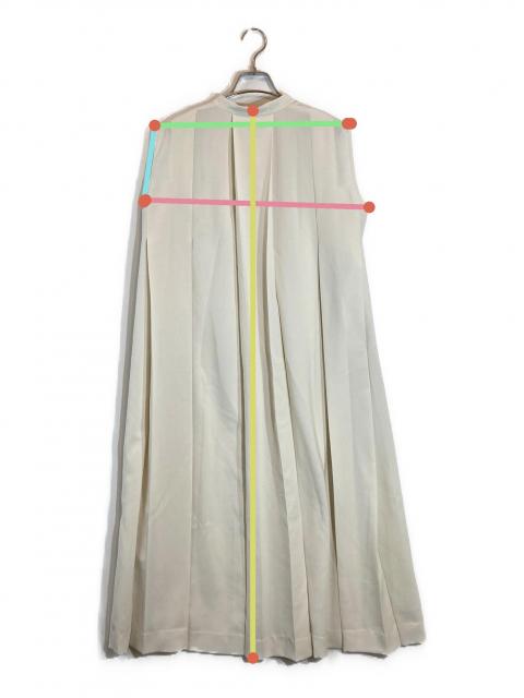 [新品未使用]LOHENローヘン　ワイドプリーツ２wayワンピース ブラック 中古・古着通販】LOHEN (ローヘン) ワイドプリーツ2way ワンピース