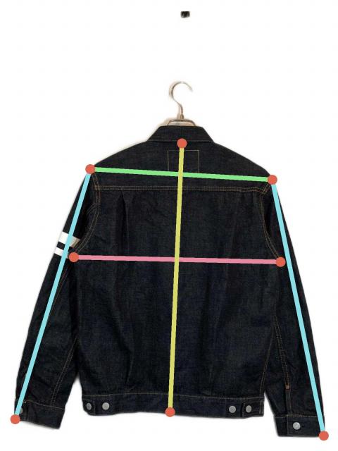 中古・古着通販】MOMOTARO JEANS (桃太郎ジーンズ) 出陣 2nd ダブル