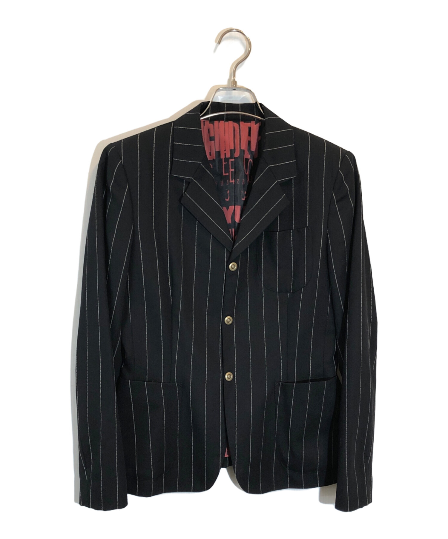 中古・古着通販】JPG (ジャンポールゴルチエ) ストライプテーラード