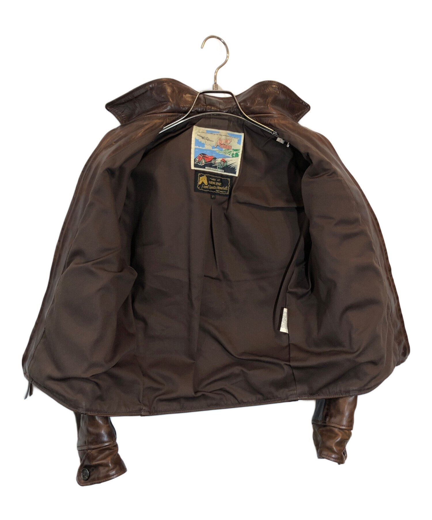 中古・古着通販】Aero LEATHER (エアロレザー) ホースハイドレザー