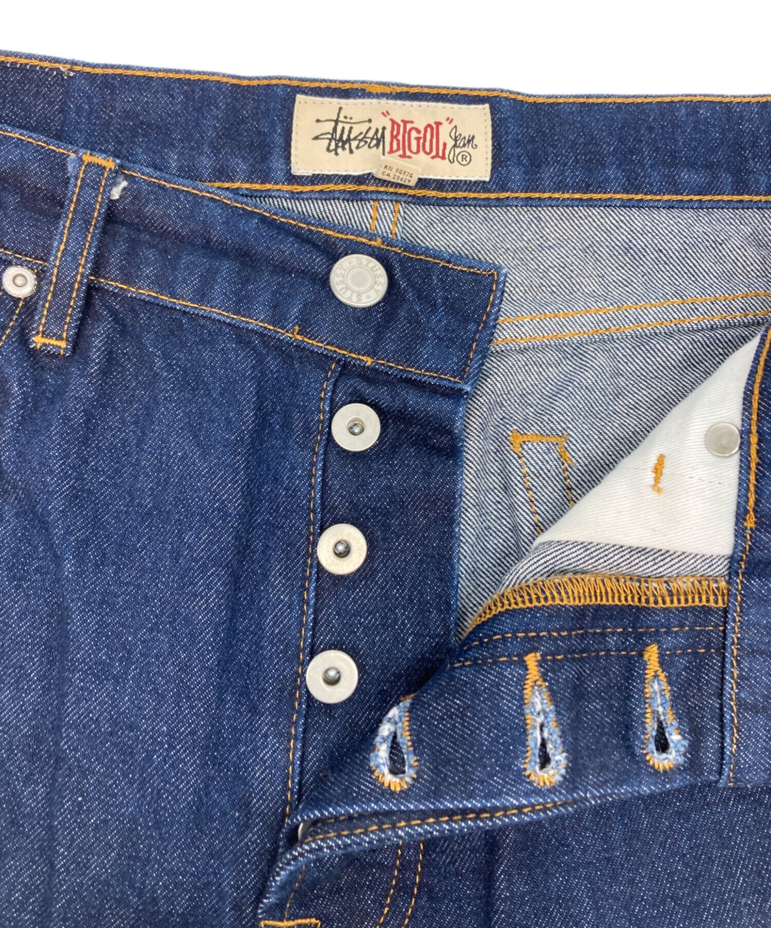 中古・古着通販】stussy (ステューシー) Big Ol Short Denim