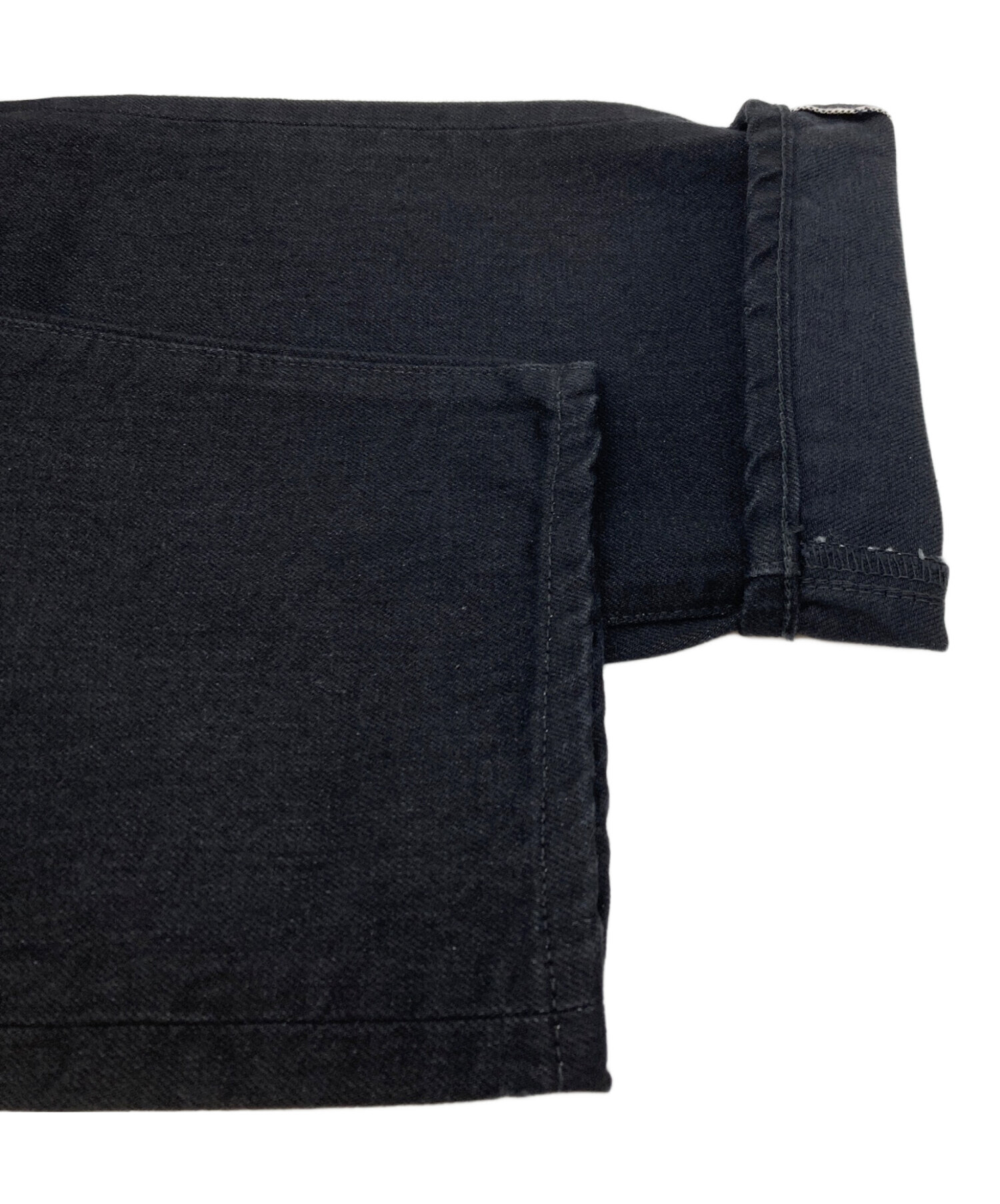 New Manual #010 LV Super Slim Jeans ブラック 010 LV SUPER SLIM JEANS BK ONE-WASHED | New Manual(ニュー