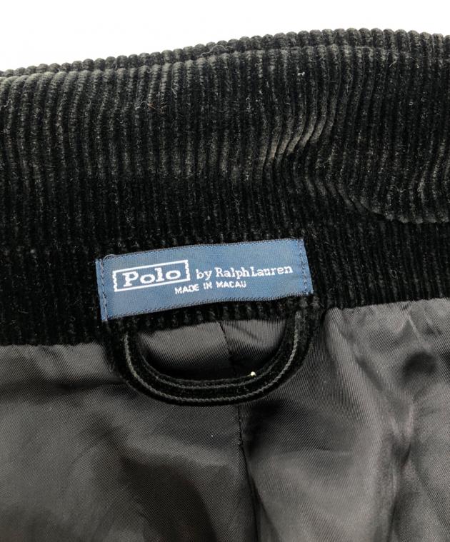 【オールブラック】ラルフローレン　くるみボタン　コーデュロイジャケット　XL 中古・古着通販】POLO RALPH LAUREN (ポロ・ラルフローレン) クルミ