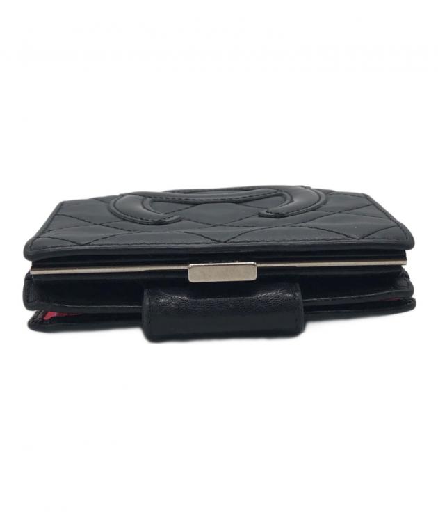 中古・古着通販】CHANEL (シャネル) カンボンライン がま口財布