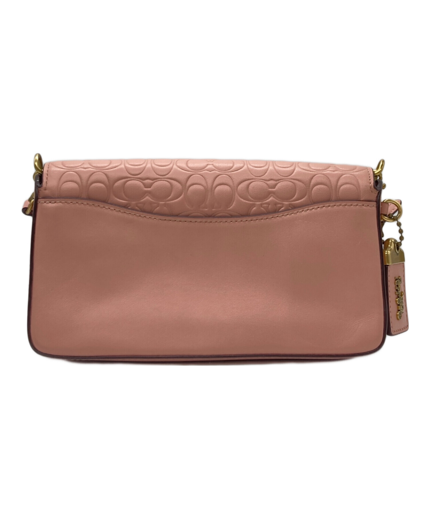 中古・古着通販】COACH (コーチ) シグネチャーエンボスショルダー 
