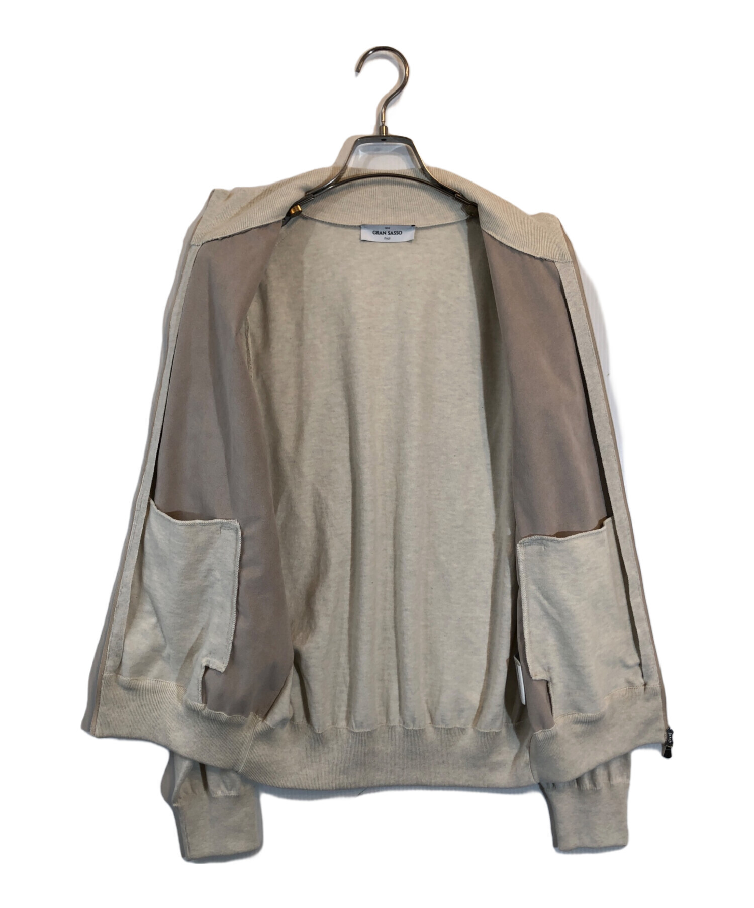 中古・古着通販】GRAN SASSO (グランサッソ) スタンドカラージップ