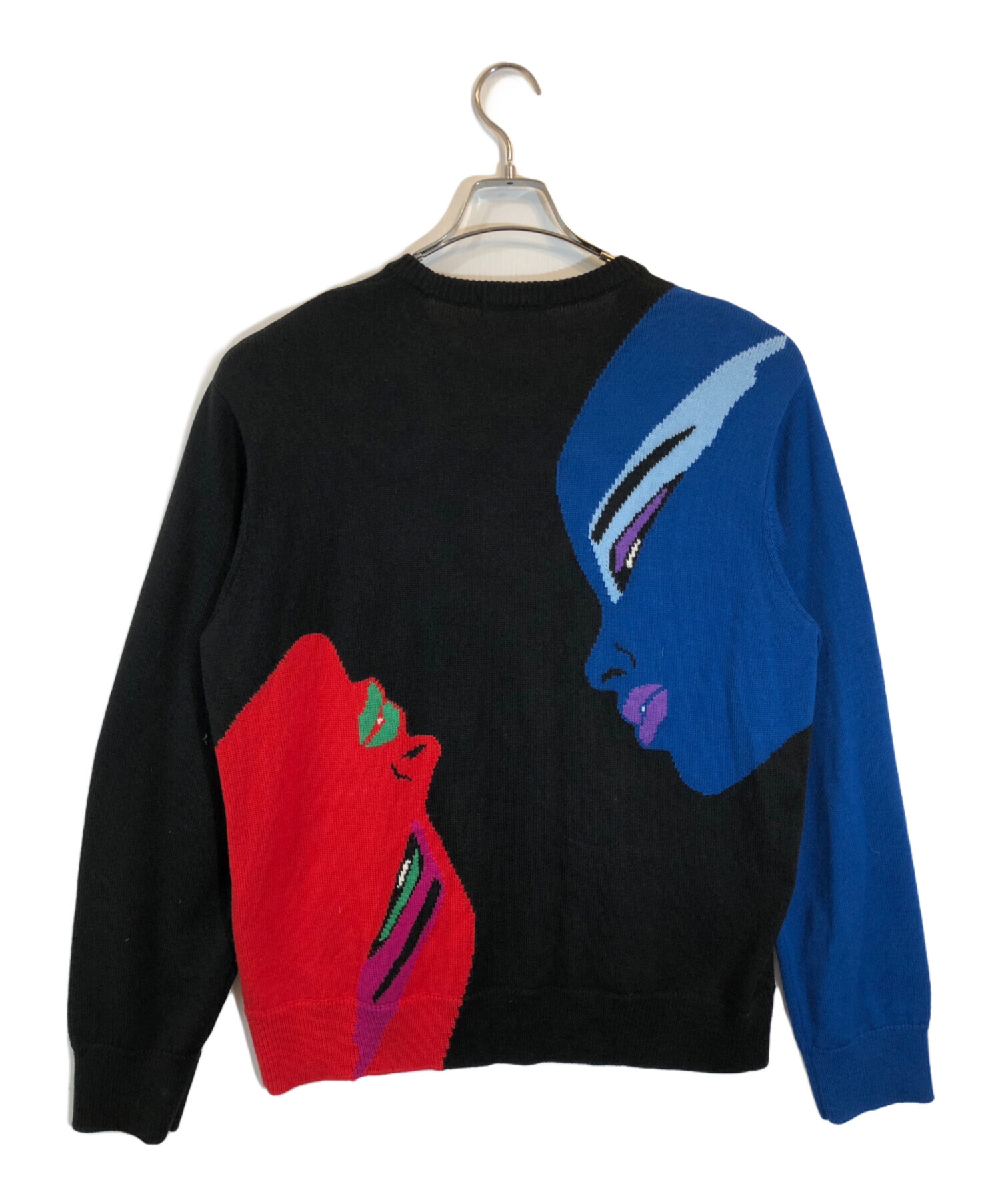 中古・古着通販】Supreme (シュプリーム) Faces Sweater ブラック 