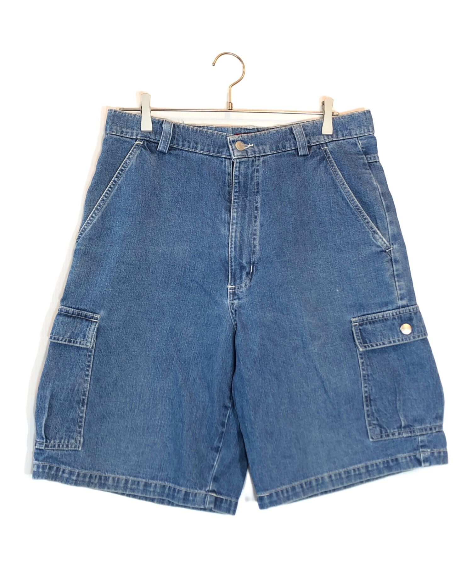 中古・古着通販】stussy (ステューシー) デニムカーゴショーツ