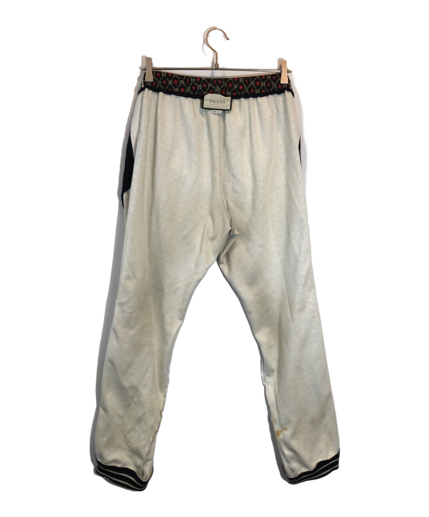 中古・古着通販】GUCCI (グッチ) GG柄トラックロングパンツ 中古・古着通販】GUCCI (グッチ) GG柄トラックロングパンツ