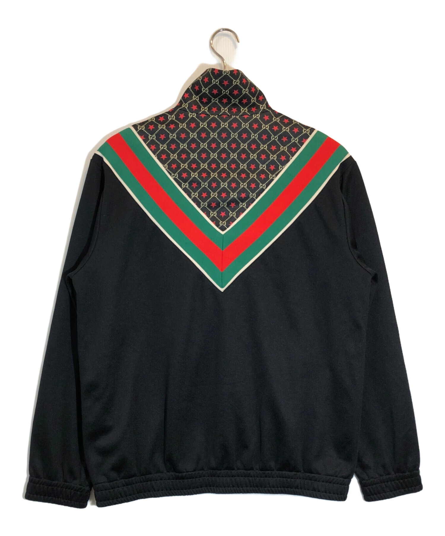 GUCCI トラックジャケット　XL 中古・古着通販】GUCCI (グッチ) GGトラックジャケット ブラック