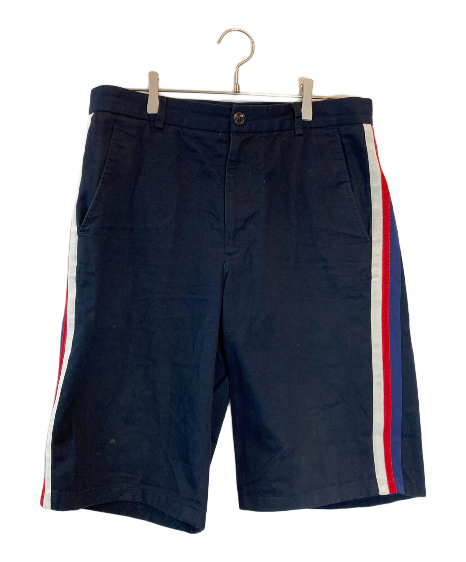 中古・古着通販】GUCCI (グッチ) ハーフパンツ ネイビー サイズ:46