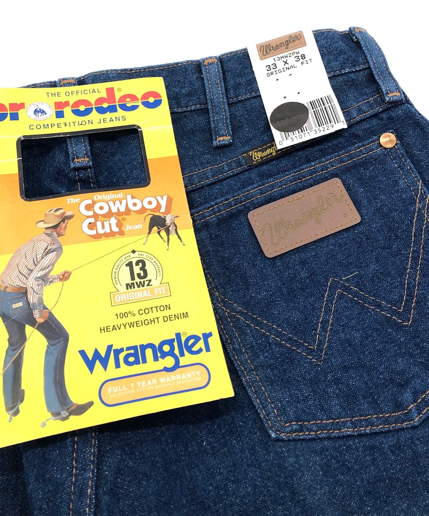 中古・古着通販】Wrangler (ラングラー) Cowboy Cut 13MWZ インディゴ