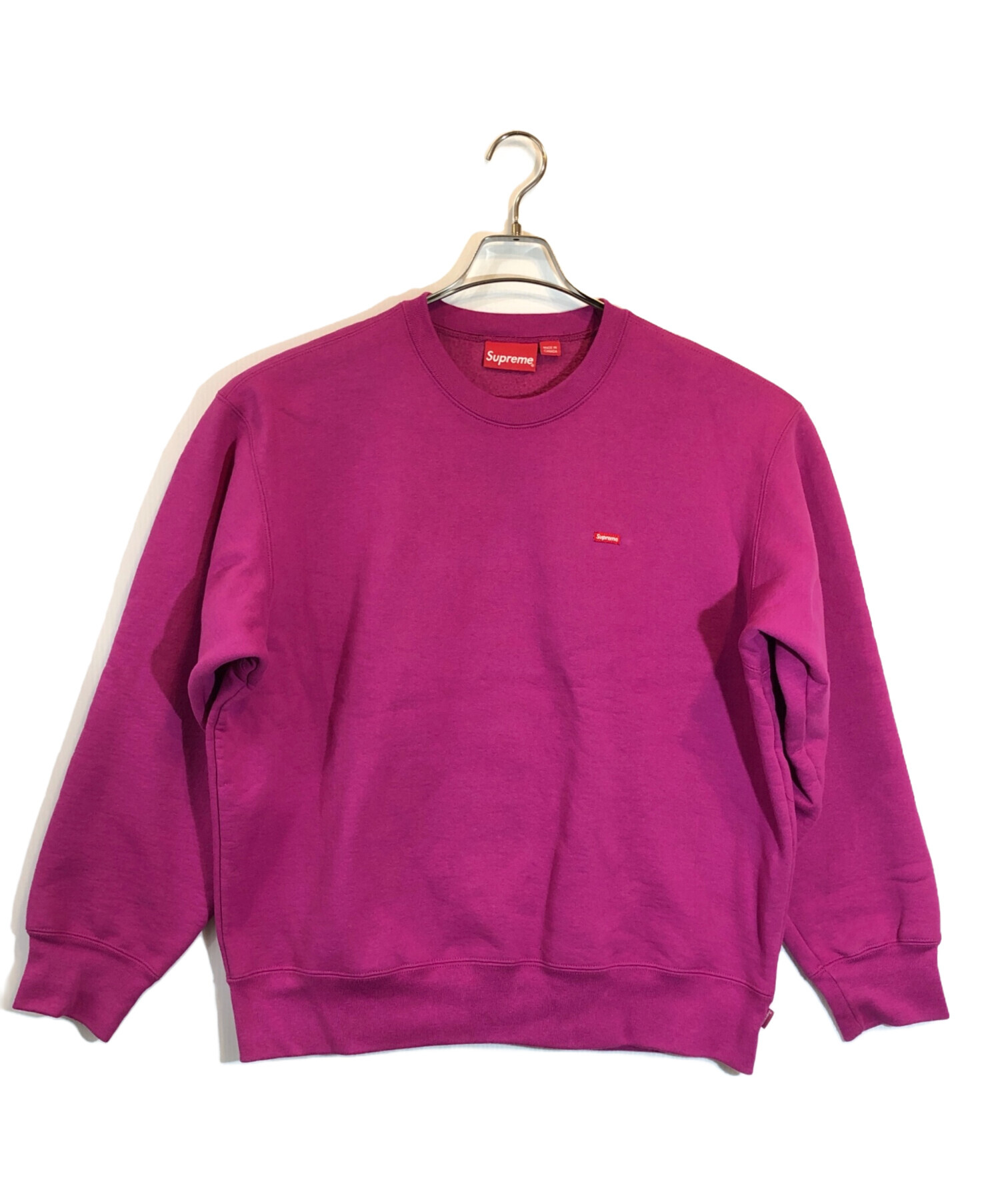 中古・古着通販】Supreme (シュプリーム) SMALL BOX CREWNECK パープル 