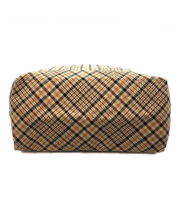 中古・古着通販】BLAMINK (ブラミンク) チェック柄トートバッグ