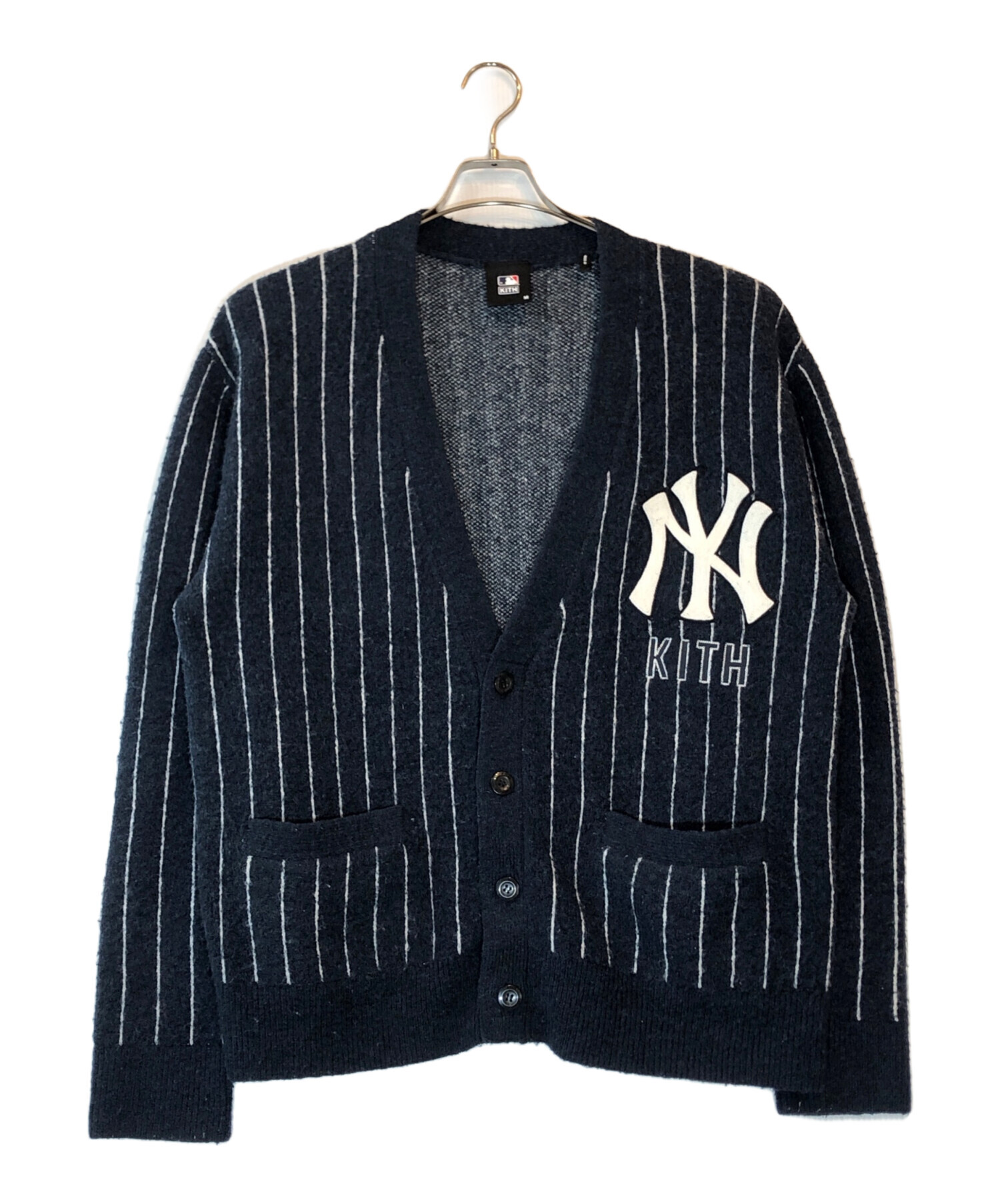 3*8様 kith ニードルス カーディガン　Mサイズ 中古・古着通販】KITH (キス) MLB NEW YORKYANKEES カーディガン